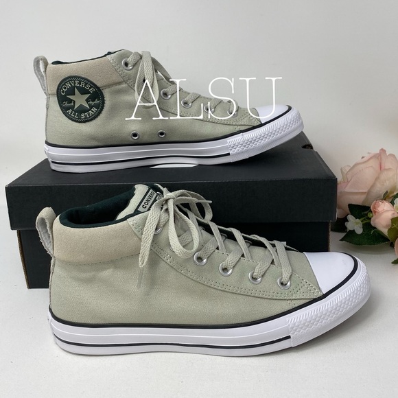 Converse Ctas Street Mid Top Light Surplus CanvasW - Picture 4 of 8